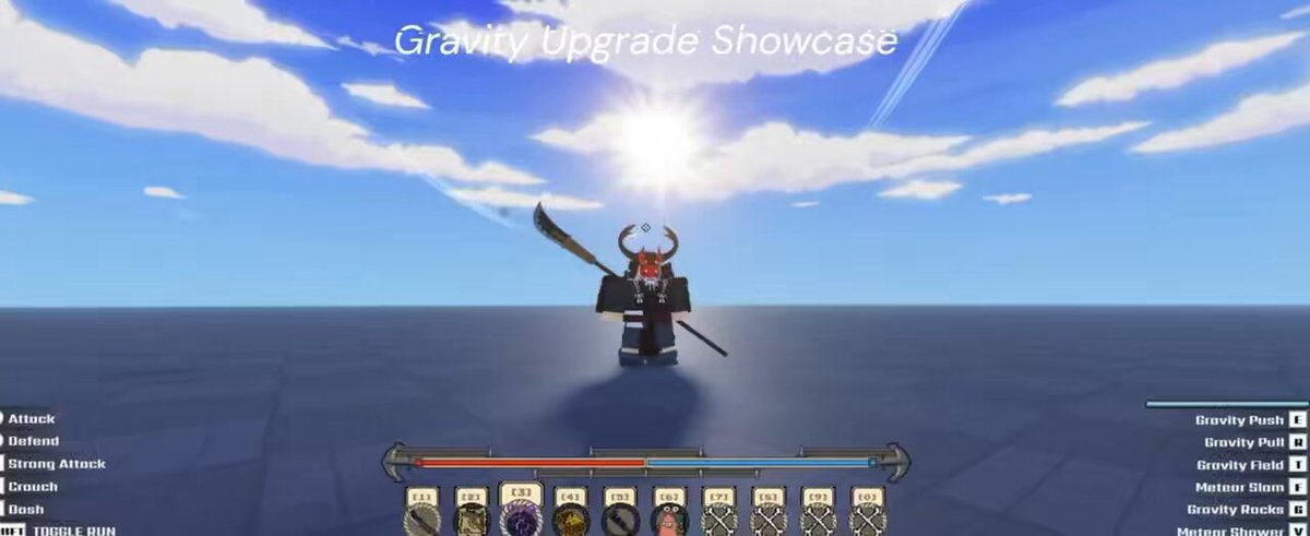 Gravity SHOWCASE/ ZUSHİ ZUSHİ NO Mİ BLOX PİECE 