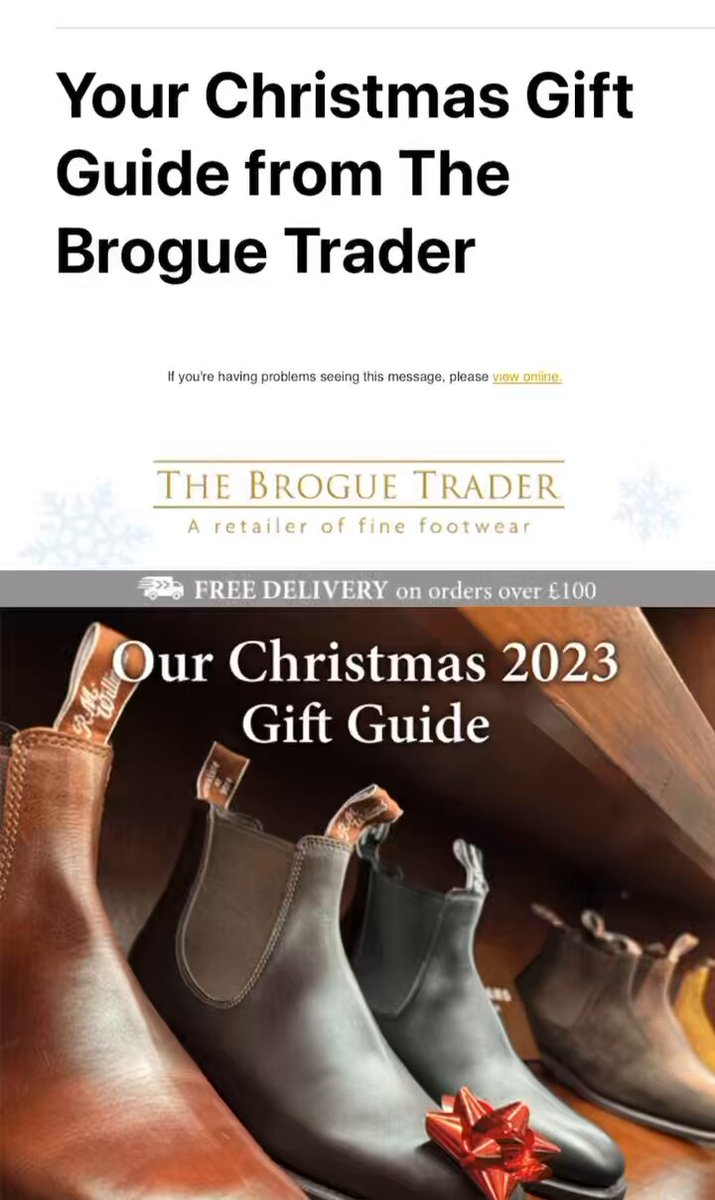 Brogue traders store