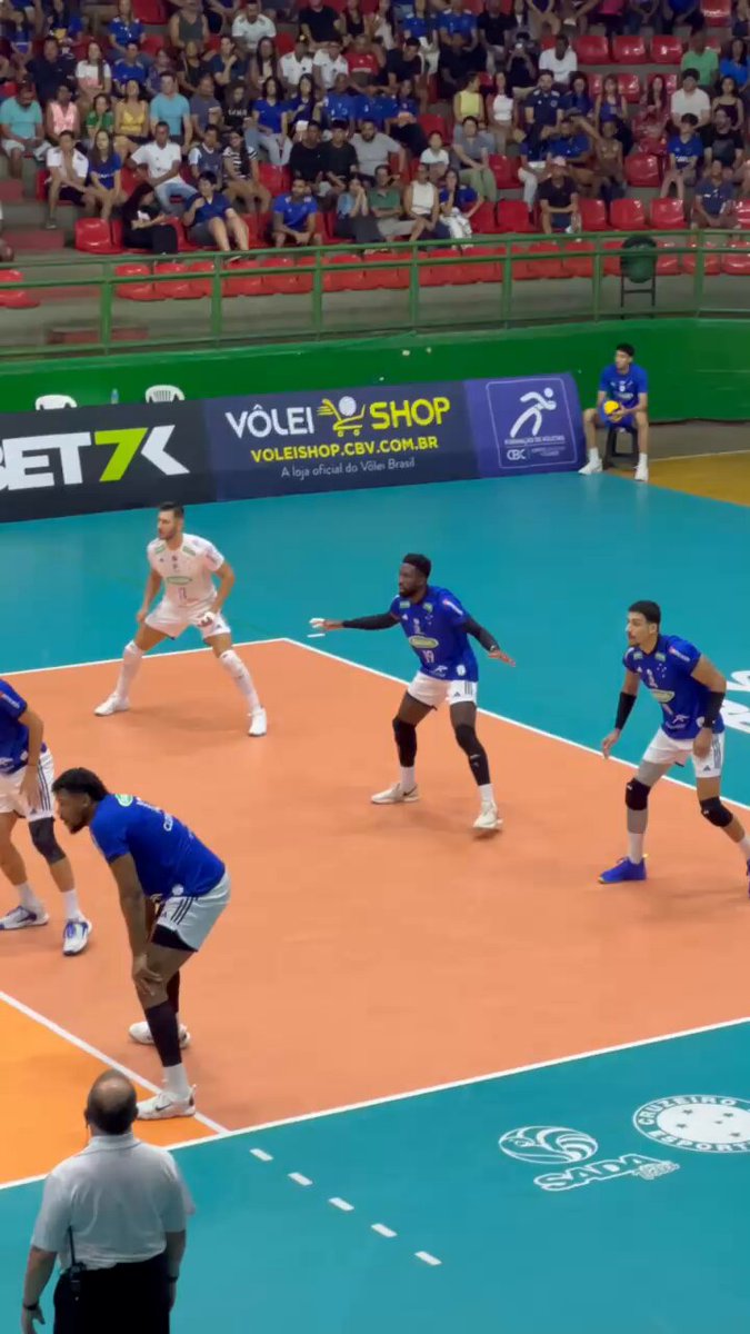 JÁ SABE O QUE FAZER, NÉ? Salve aí a - Sada Cruzeiro Vôlei