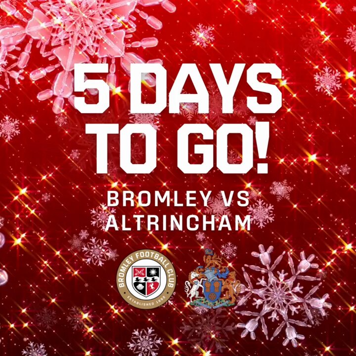 Follow Bromley away: Altrincham vs Bromley