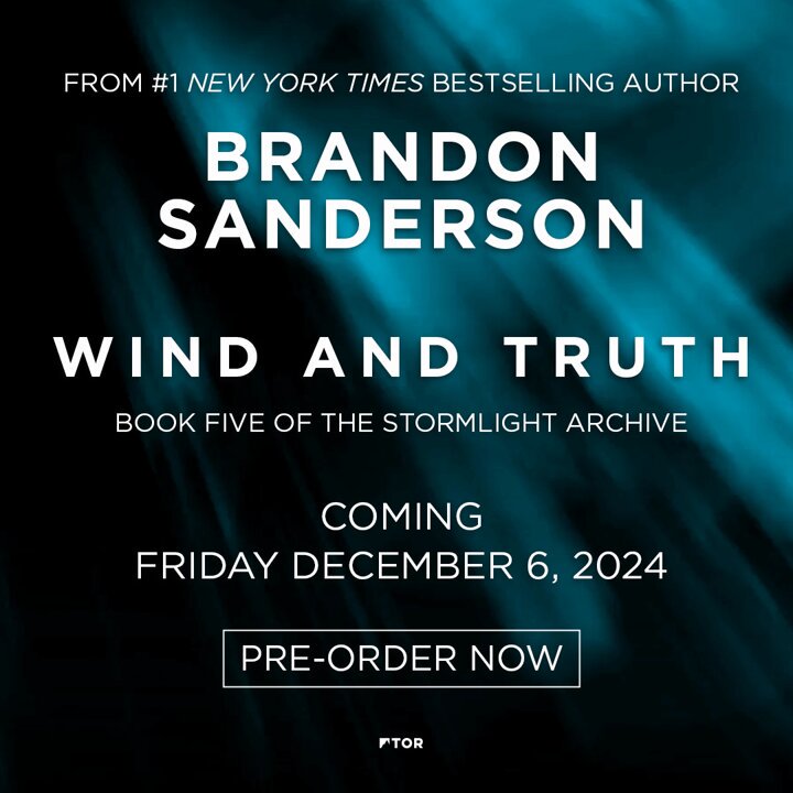 Enter the Skyward by Brandon Sanderson Pre-Order Giveaway