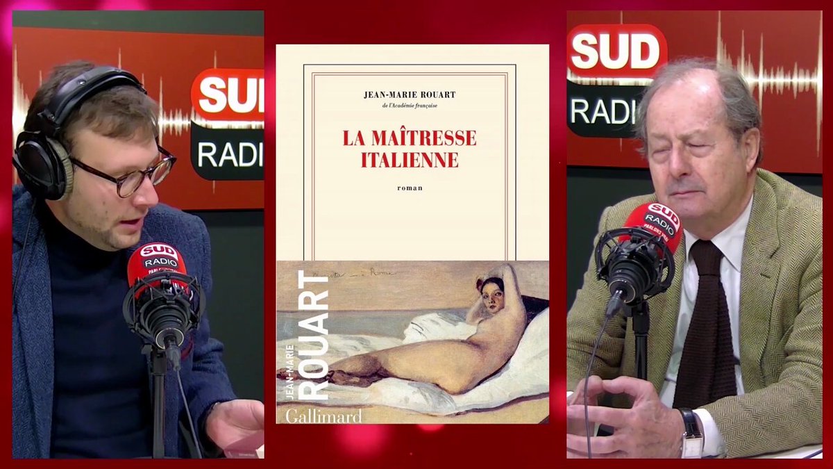 Sud Radio on X: EN TOUTE VÉRITÉ - Jean-Marie Rouart présente son nouveau  roman, La maîtresse italienne, dans lequel il fait des révélations sur  l'évasion de Napoléon de l'île d'Elbe : J'apporte
