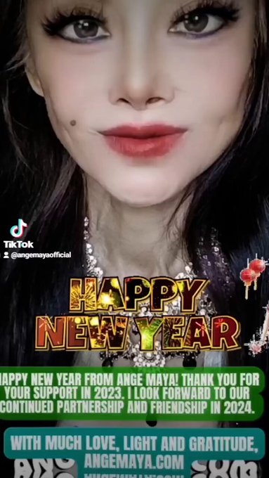 Happy New Year from Ange Maya! Thank you for your support in 2023. I look forward to our continued partnership