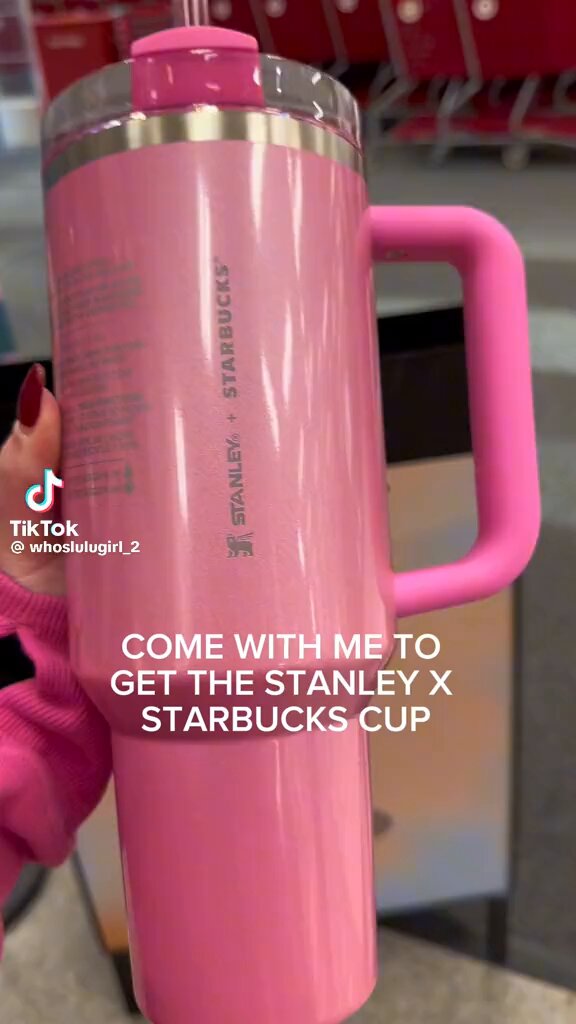 Starbucks customers are camping out for red Stanley cups and selling them  for hundreds of dollars