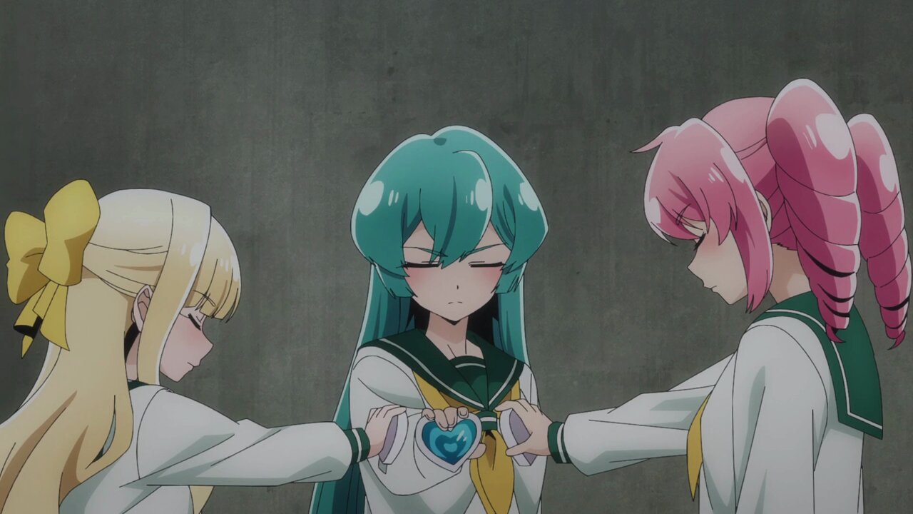 Gushing over magical girls transformation