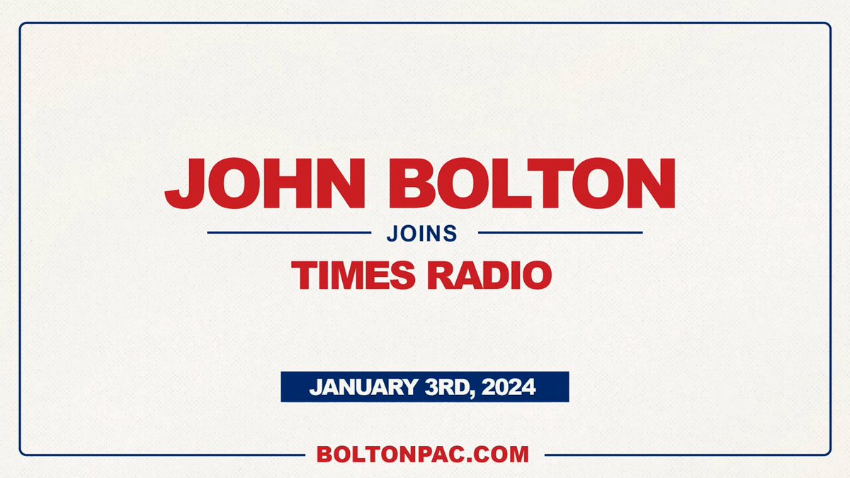 john bolton (@JohnIceAgency) / X