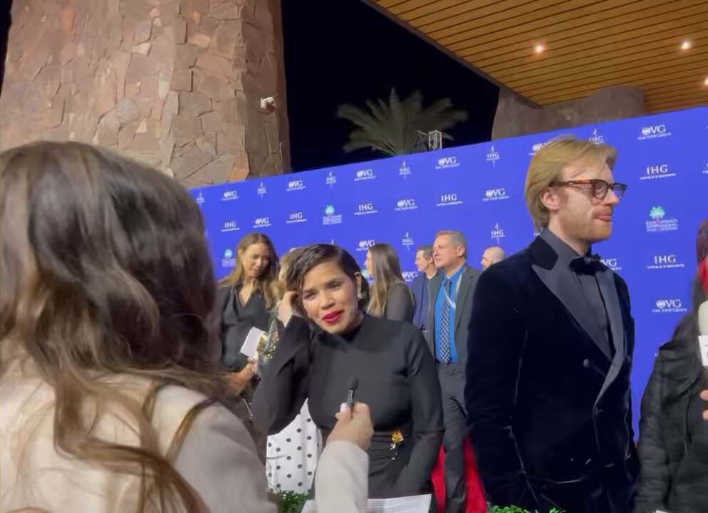 America Ferrera chats 'Barbie' at Palm Springs Film Awards