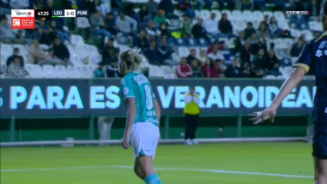 ¡CAYÓ EL SEGUNDO DE LA FIERA! ⚽️@DanniCalderon97 aumenta la ventaja del @clubleonfemenil 🦁