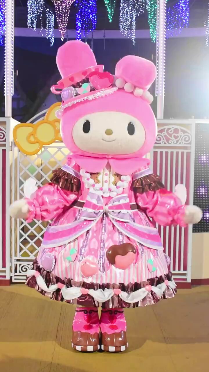 マイメロディ　ねむかわヌイグルミ　ハーモニーランド限定 キャラクターから探す,マイメロディ 【公式】 ハーモニーランド