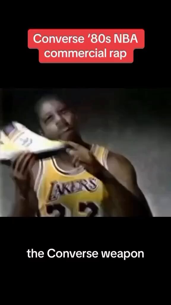 Converse top weapon commercial