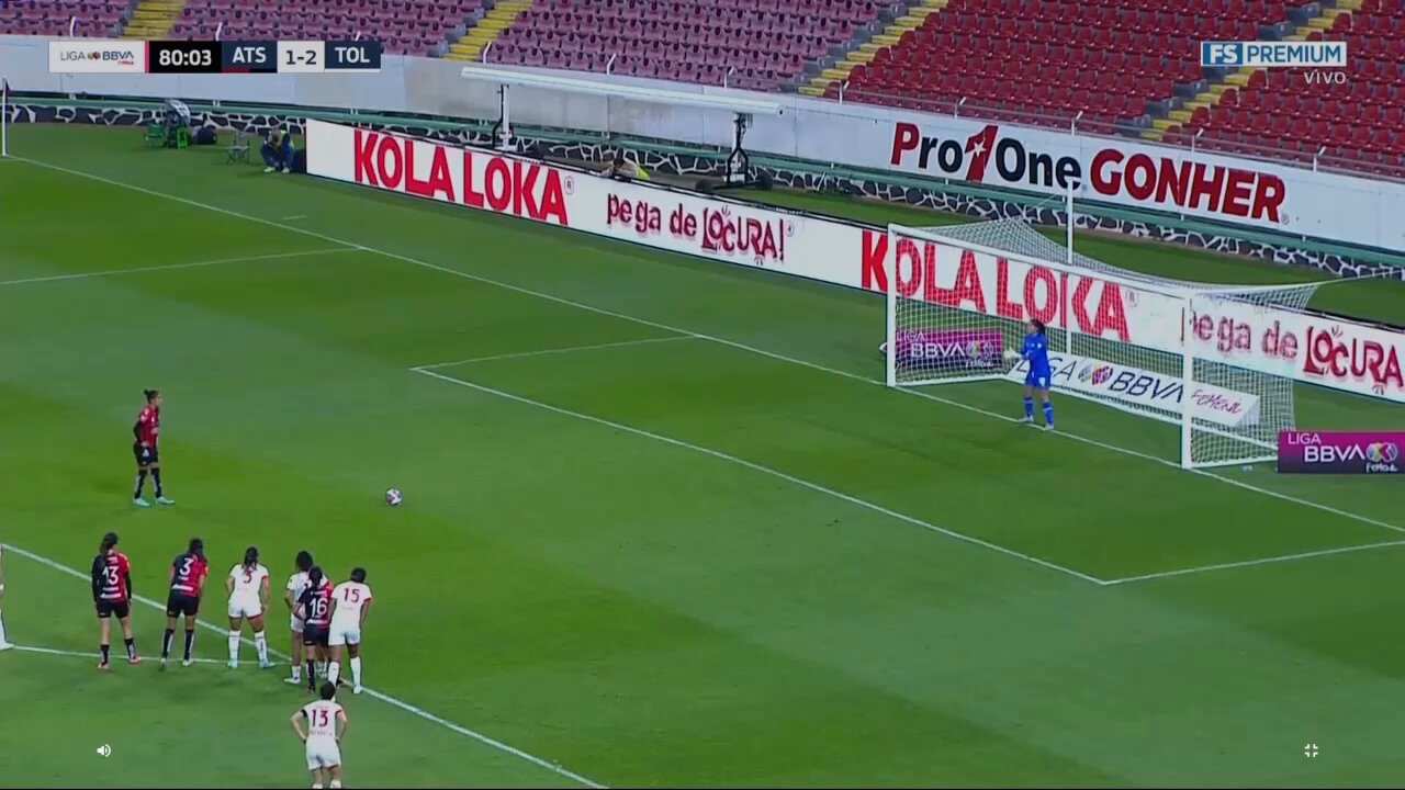 EL DEL EMPATE 😱Paola García hizo lo suyo frente al arco y rescata 1 punto para @AtlasFCFemenil