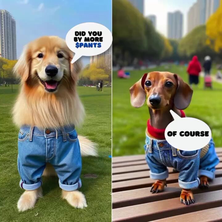 Dog wif pants cheap