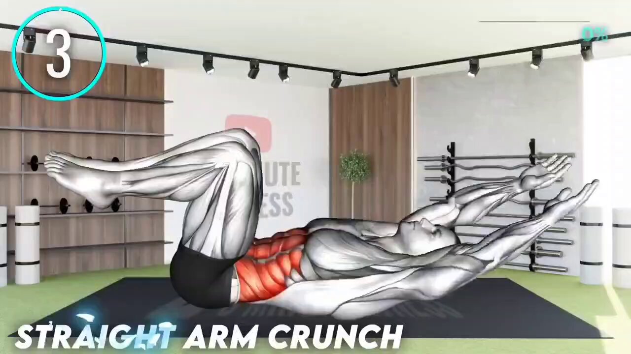 Straight store arm crunch