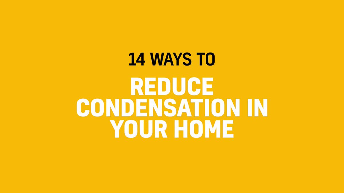 14 Ways To Reduce Condensation In Your Home