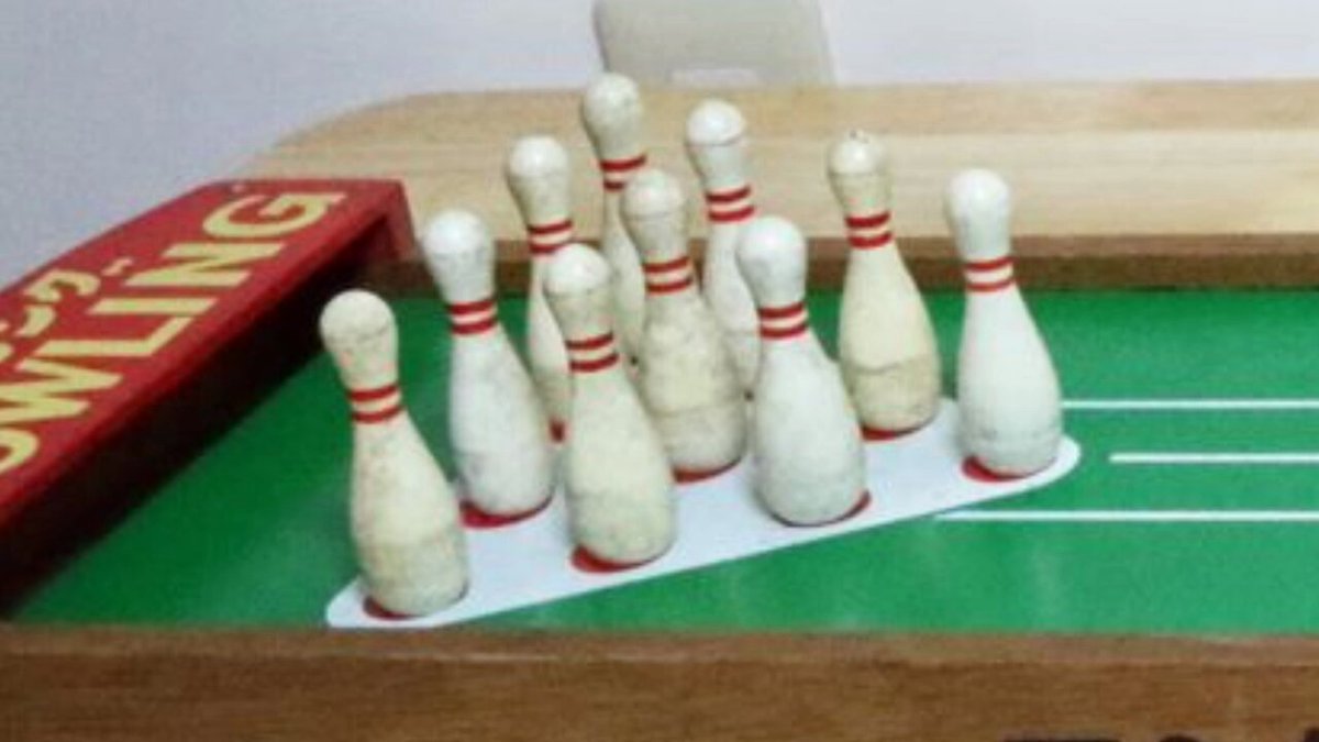 1970年代当時もの・未開封新品○ボウリングゲーム 昭和40年代