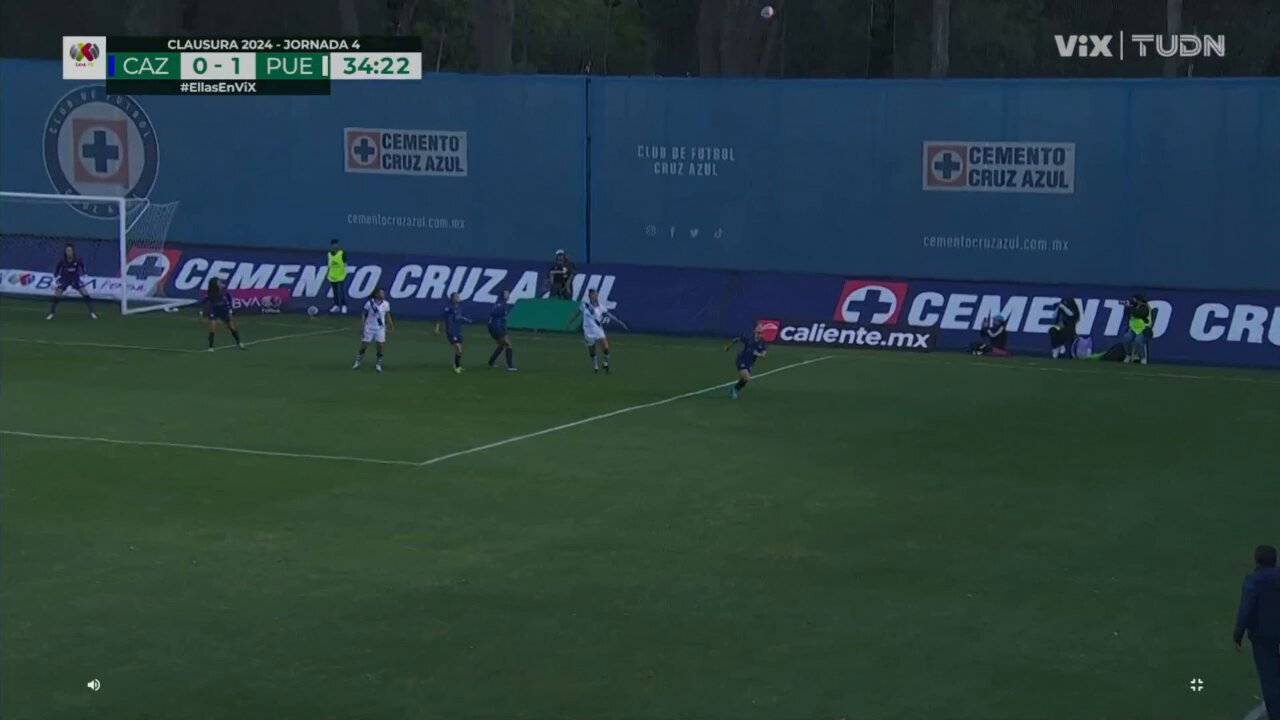 ¡MOMENTO ESPECIAL! 🤩Liliana Fernández anota su primer gol en la #LigaBBVAMXFemenil para incrementar la ventaja del @ClubPueblaFem 🎽#Clausura2024