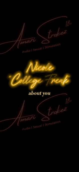 18+ (Audio Only), Meet &ldquo;Nicole&rdquo; a.k.a &ldquo;College Freak&rdquo; Pt.2 Listen with headphones &amp; Let your mind explore<a href="/tag/slimthick"class="tags"><span>#slimthick</span></a><a href="/tag/sex"class="tags"><span>#sex</span></a><a href="/tag/twerking"class="tags"><span>#twerking</span></a><a href="/tag/thot"class="tags"><span>#thot</span></a><a href="/tag/doggystyle"class="tags"><span>#doggystyle</span></a><a href="/tag/erotic"class="tags"><span>#erotic</span></a>
