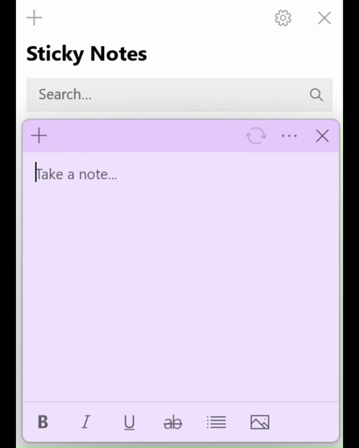 Sticky notes sale android