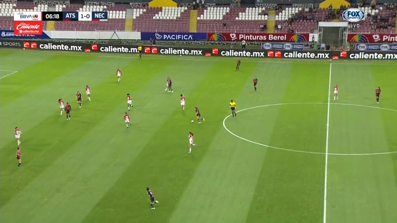 Alejandra Lomelí 🤝 Paola García @AtlasFCFemenil aumenta la ventaja 💥