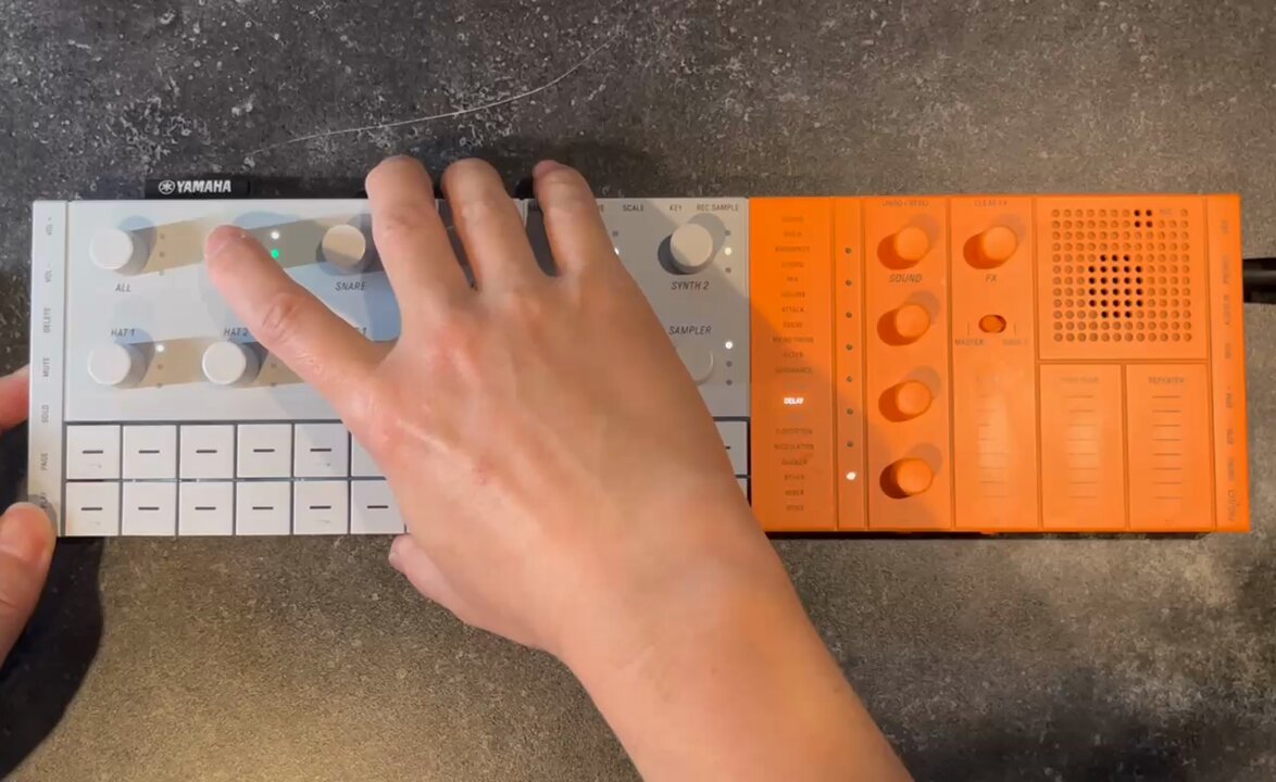 YAMAHA SEQTRAK オレンジ（DTM・DAW YAMAHA SEQTRAK ORANGE