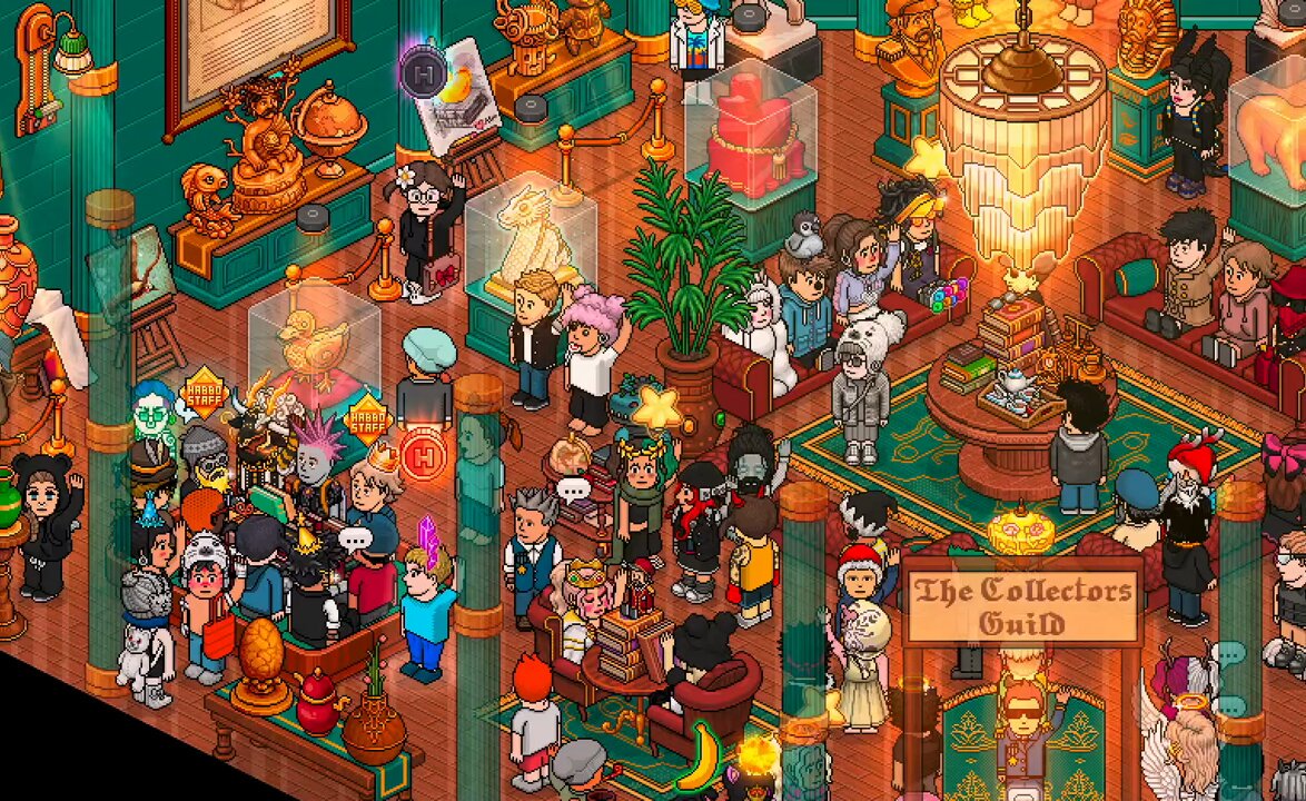 Habbo on X: it's always fun opening a brand new public room in #Habbo, and the  Collectors Guild is a truly special one 😍 this is just the start for the  Collectors