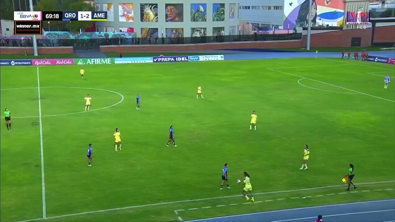 @kimberlyrod23 El autopase de @nati_mauleon14 🔥 y el derechazo que le conocemos a @AurelieKaci 🤩