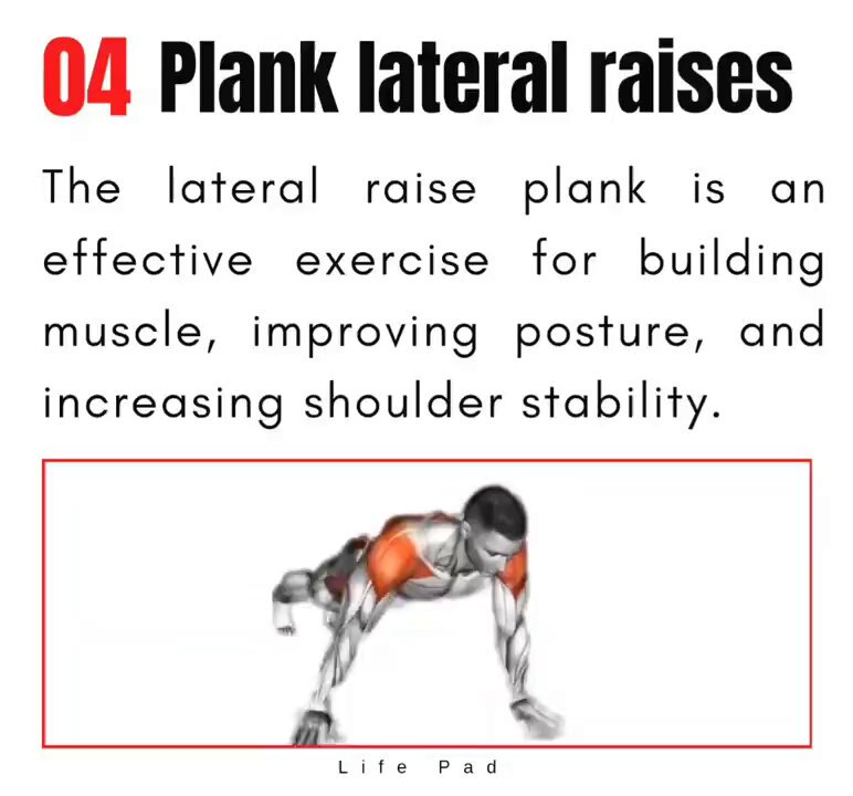 Plank lateral raise new arrivals