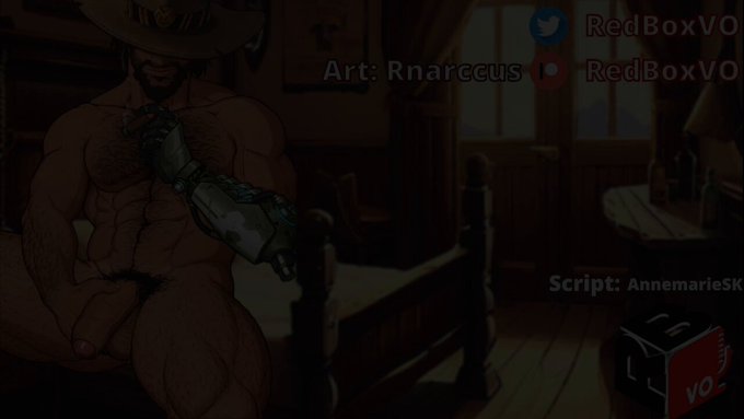 One last little update for all you #Overwatch fans. The little Cole Cassidy commission I did a little<a href="/tag/overwatch"class="tags">#Overwatch</a><a href="/tag/nsfwaudio"class="tags"><span>#nsfwaudio</span></a><a href="/tag/asmrroleplay"class="tags"><span>#asmrroleplay</span></a><a href="/tag/colecassidy"class="tags"><span>#colecassidy</span></a>