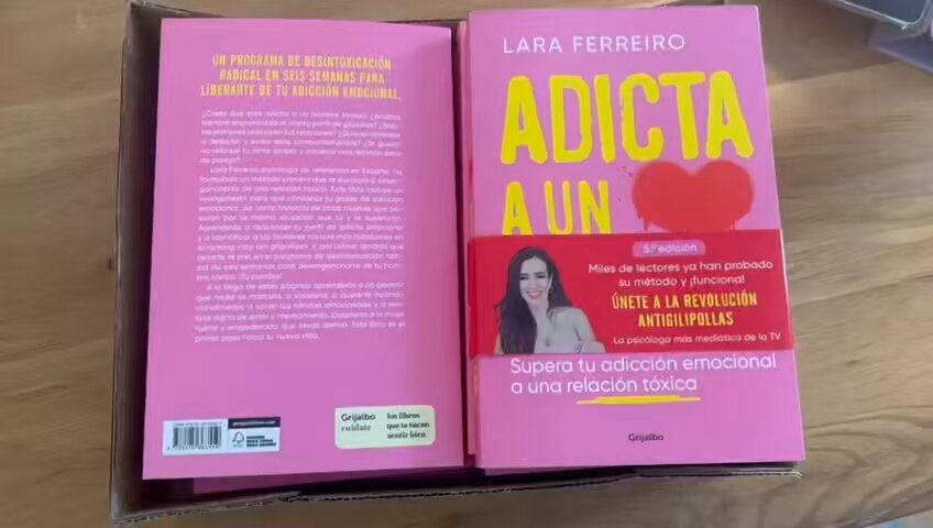Psicóloga Lara Ferreiro on X: 👉Coincidiendo con San Valentín, la quinta  edición de este best seller, llega con una edición especial para ayudar a  dejar atrás las relaciones tóxicas. ✨“Adicta a un