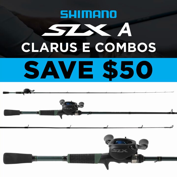 TackleDirect on X: SAVE $50 Shimano SLX A Clarus E Combos! Shop here:    / X
