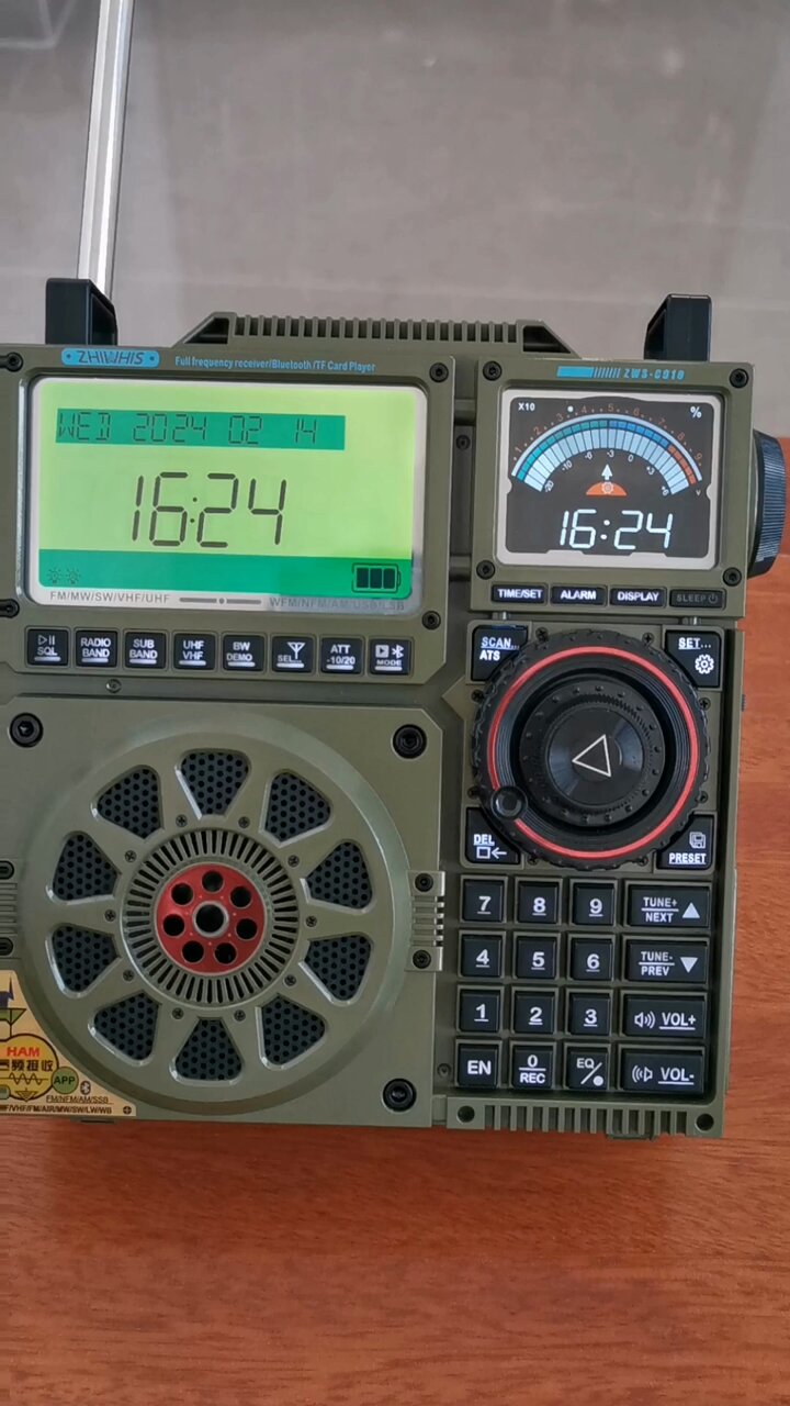 ZHIWHIS BCL ラジオ ZWS-C919 Amazon.com: ZHIWHIS Shortwave Radio with SSB and Extra