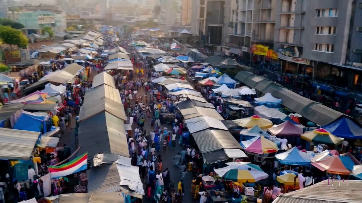 Video Poster for A beautiful homemade video showing the people of Lagos, Nigeria in the year 2056. Shot with a mobile phone camera.