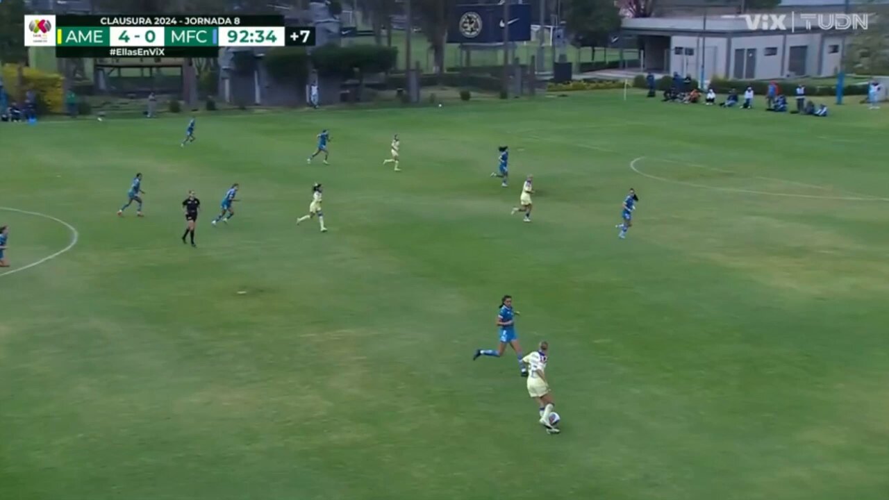 ¡AUTOGOL! ⚽️Así cayó el quinto de la tarde para @AmericaFemenil 🦅