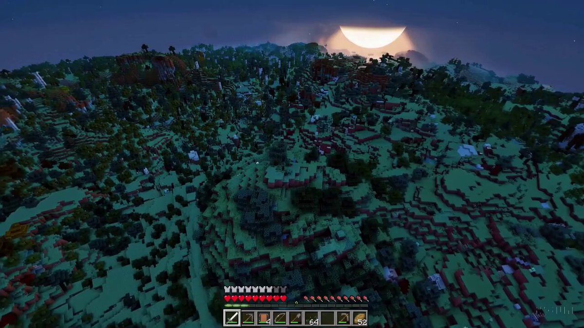 minecraft with the most gorgeous high res 8k texture pack ever