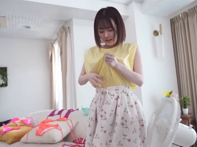 ノーブラで誘惑してくる彼女のお姉さんに興奮😝 相性抜群でシンデレラフィットのマンコ 水卜さくら💫