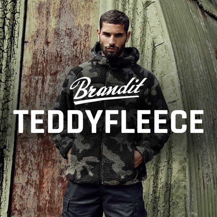 Military_1st on X: Cosy and easy-wearing, Brandit Teddyfleece is a  multi-season all-rounder, ideal for colder weather, providing comfort and  warmth. Offered in variations for men, women and kids and a range of