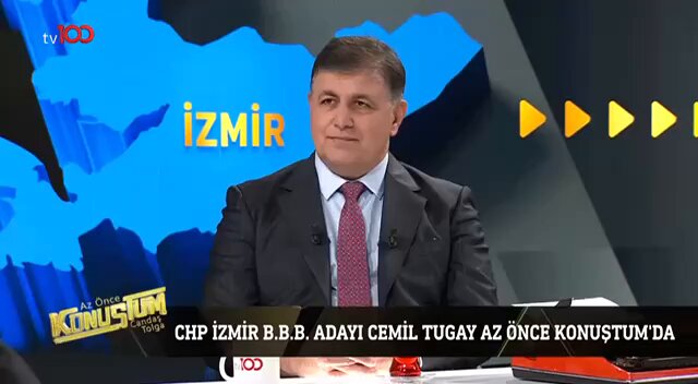 EHA MEDYA on X: "CHP'nin adayı İzmir seçmenini çantada keklik mi görüyor  ▪️CHP İzmir Büyükşehir Belediye Başkan Adayı Cemil Tugay, yerel seçimlere  ilişkin "Bu seçim sürecinde de ne yaşayacağımızı az çok tahmin