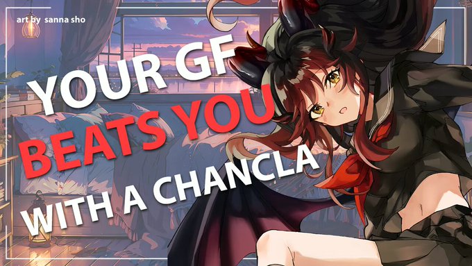 ASMR: Your Girlfriend Beats You With a Chancla https://t.co/dxRssYNBcm