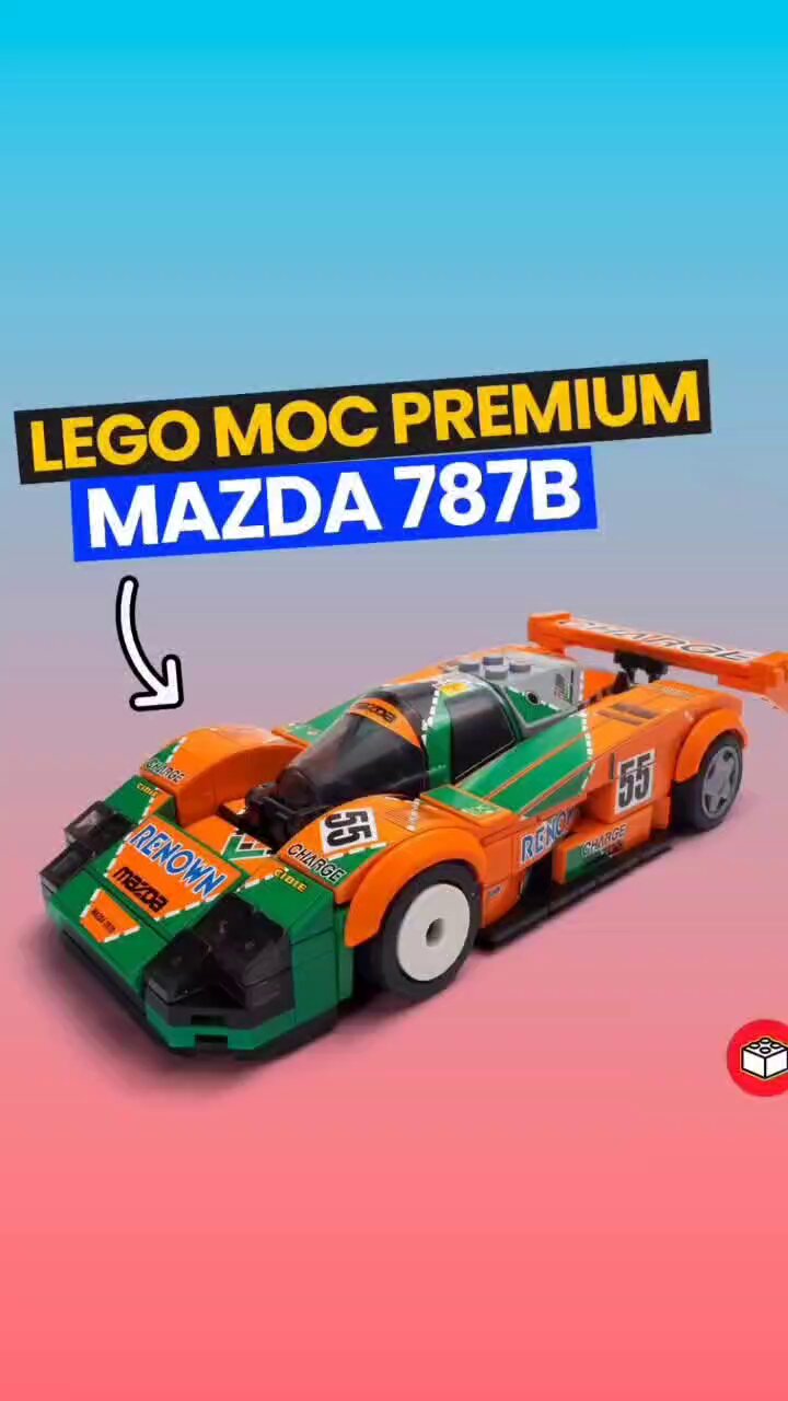 Mazda 787b lego sale