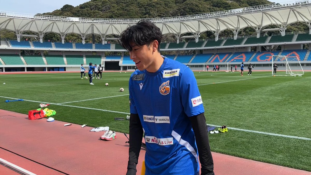 Vファーレン長崎ピースタオープン記念コンフィットTシャツ23米田隼也Mサイズ V-VAREN NAGASAKI │ V・ファーレン長崎 | GOAL🔷🔶 #米田隼也