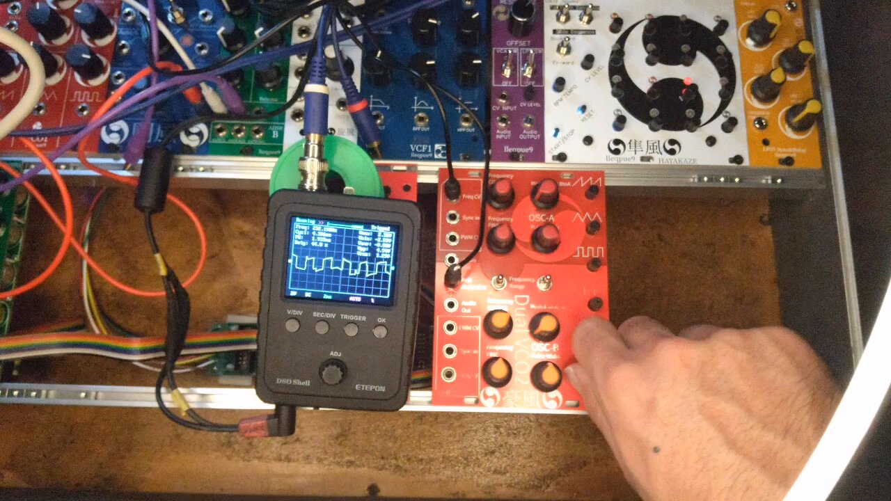 Dual VCO2 豪風lleqpue9 モジュラーシンセ