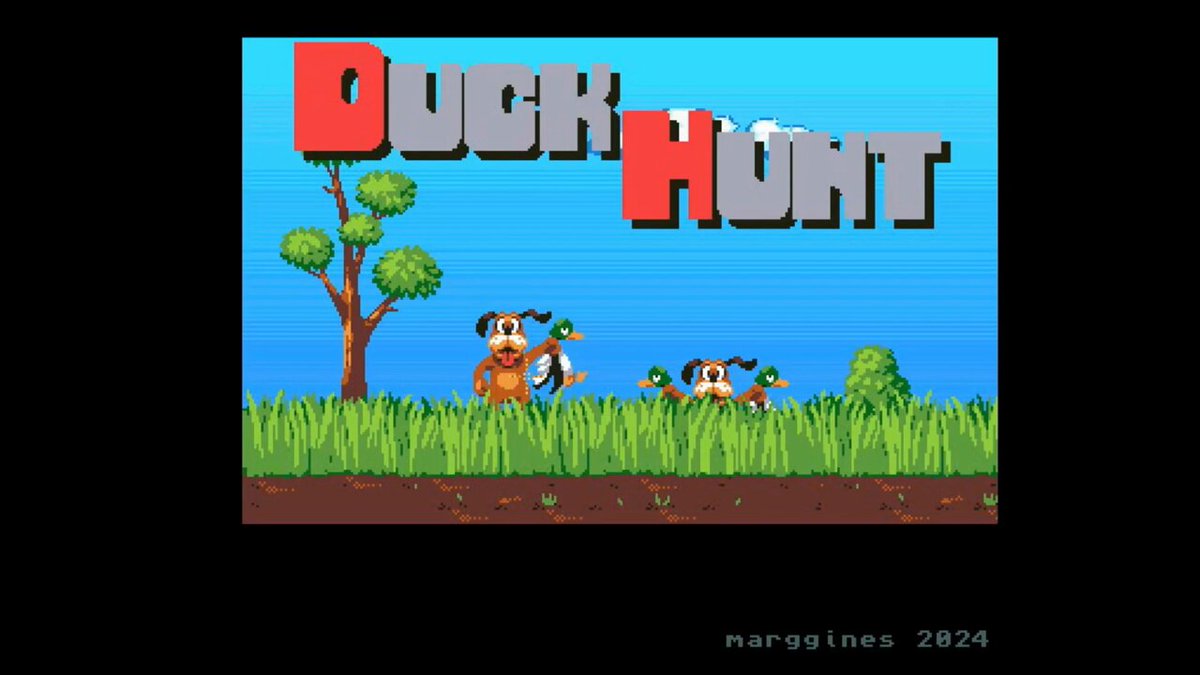 Duck hunt retro game discount