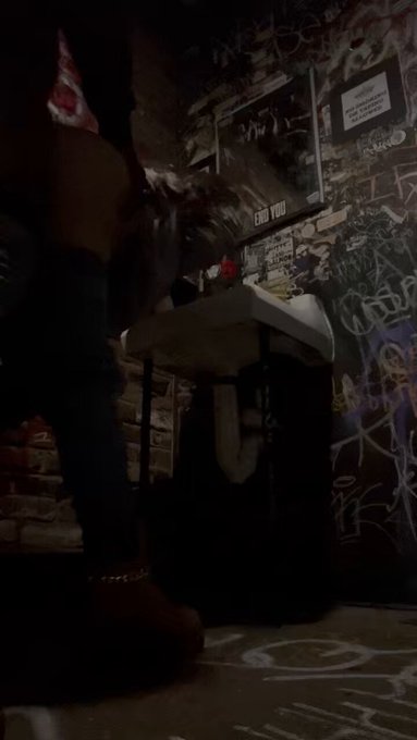 Almost got caught fucking my girlfriend sister in the bar bathroom   full video in comments https://t