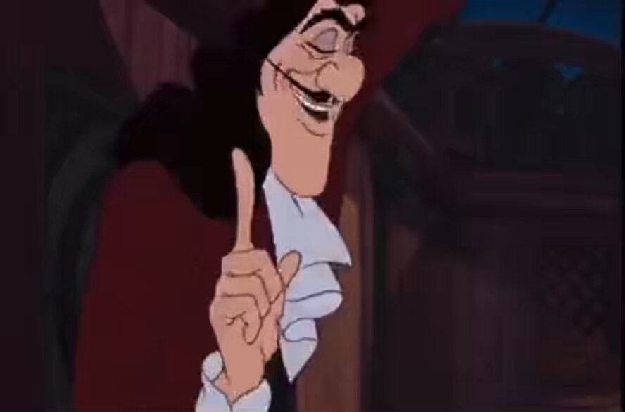 Josh Rocket The Chimpanzee 🔜VRGE on X: Yeah, that animation is great and  all, but have you seen this clip of Captain Hook from Disney's Peter Pan?   / X