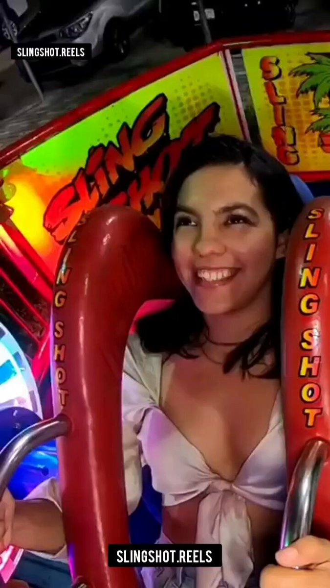 SLINGSHOT RIDE MADNESS (BOOBS FALL OUT!!!) 