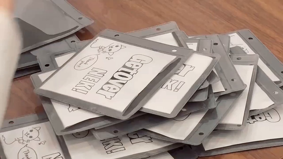 Making Get Over CDs media image