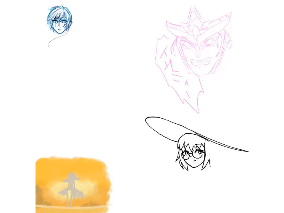 身内でブレイバーン見ながら絵チャ楽しかった 