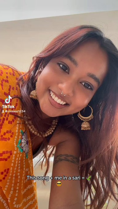 I always feel so pretty in a #sari #petite #indian https://t.co/eOBBkZ3BgF<a href="/tag/sari"class="tags">#sari</a><a href="/tag/petite"class="tags">#petite</a><a href="/tag/indian"class="tags">#indian</a>