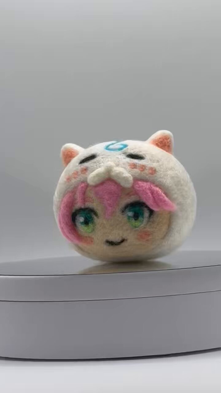羊毛フェルト☆星屑集め部隊(灰猫さん)