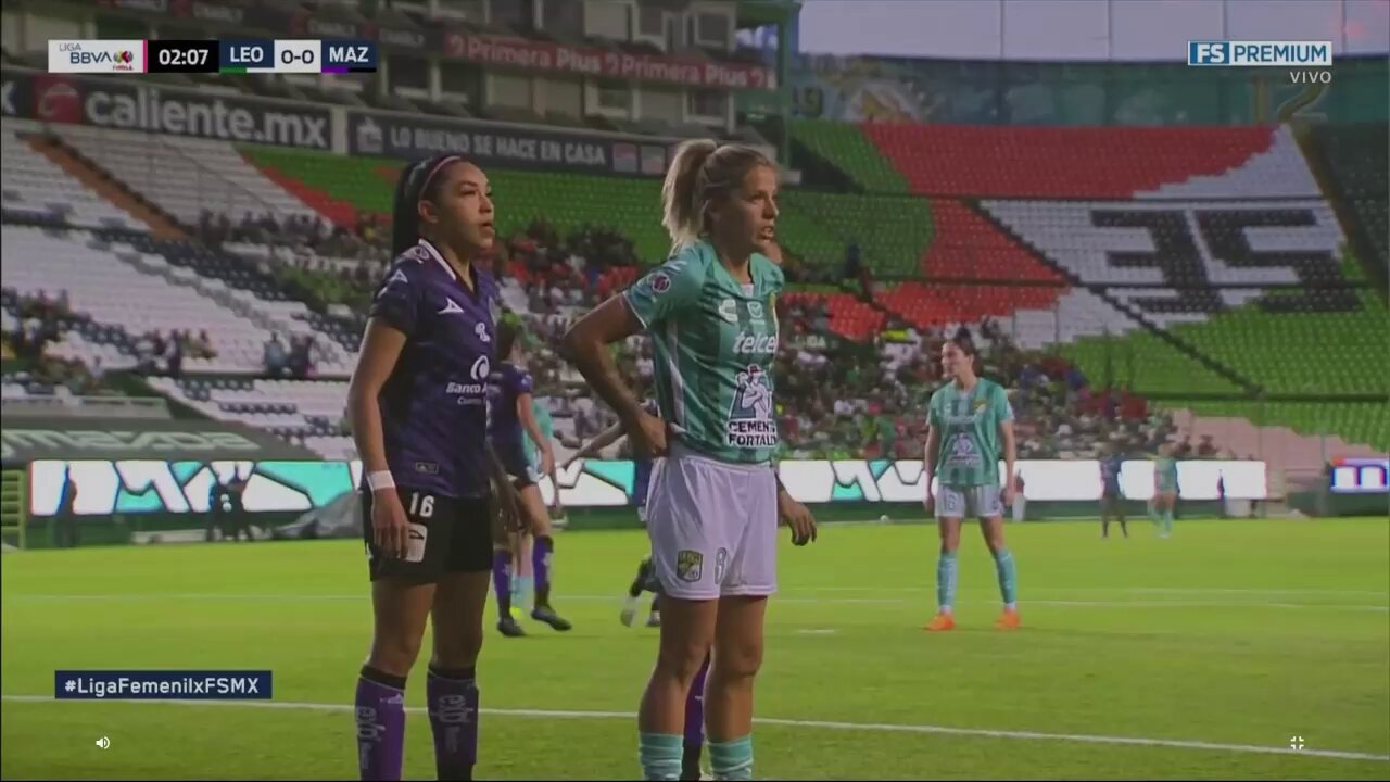 🦁 @clubleonfemenil abrió el marcador en casa ⚽️
